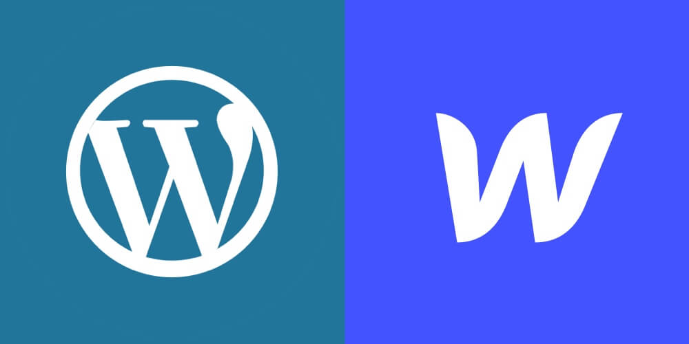 wordpress v webflow comparison